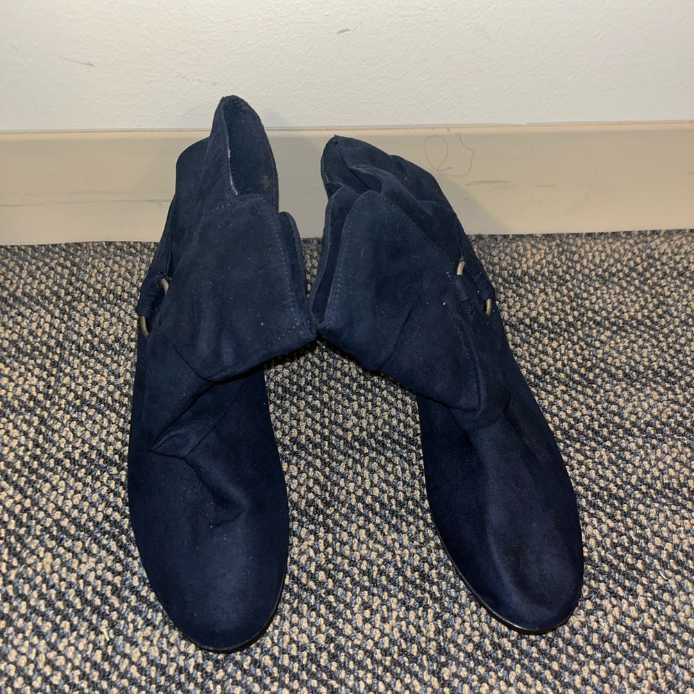 Rampage Navy Booties